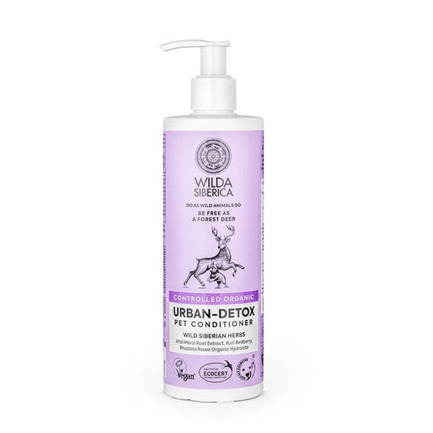 Wilda Siberica. Сontrolled organic "Urban-detox" pet conditioner, 400 ml - Beauty Burnt