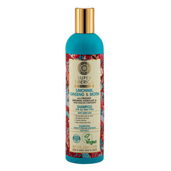 Super Siberica Limonnik, ginseng & biotin. Shampoo for All Hair Types, 400 ml - Beauty Burnt