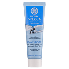 NS Natural black whitening toothpaste "Polar Night", 100 g - Beauty Burnt