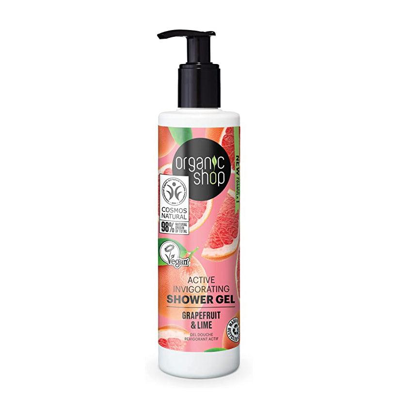 OS Active Invigorating Shower Gel Grapefruit and Lime, 280 ml - Beauty Burnt