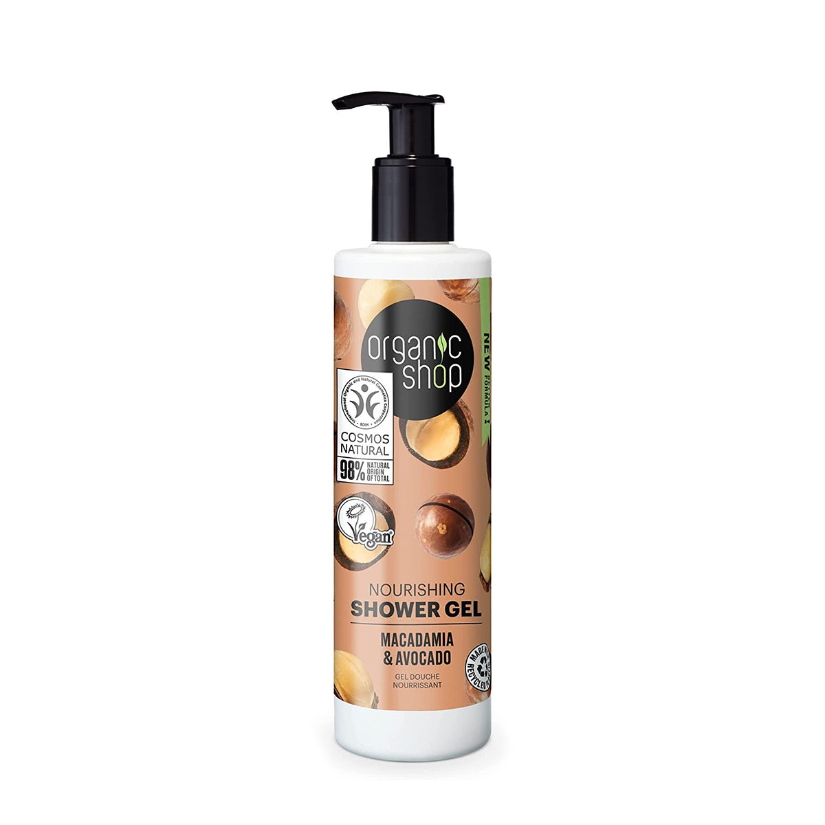 OS Nourishing Shower Gel Macadamia and Avocado, 280 ml - Beauty Burnt