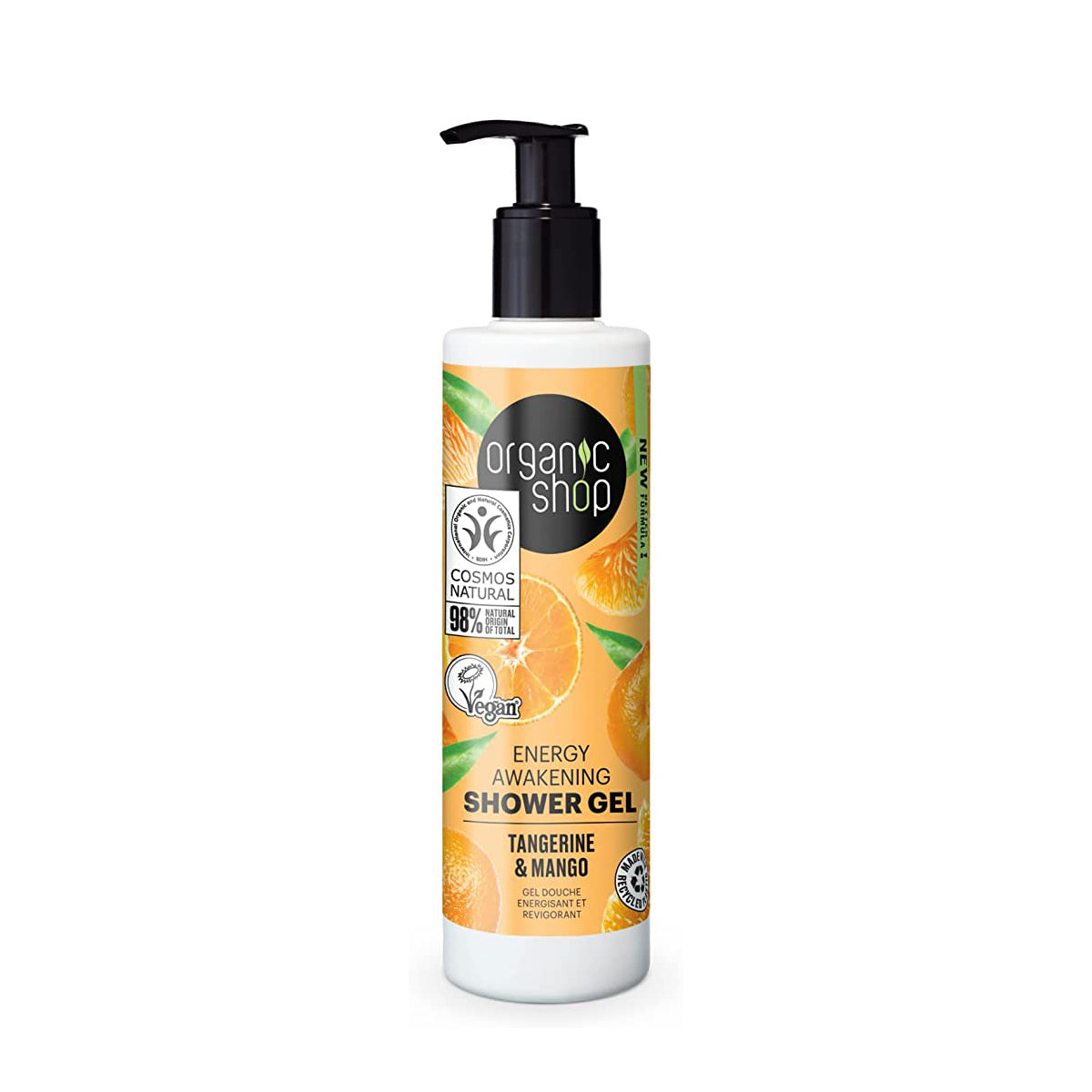 OS Energy Awakening Shower Gel Tangerine and Mango, 280 ml - Beauty Burnt