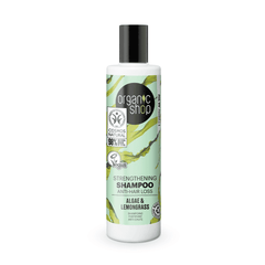 OS Strengthening Shampoo Anti-Hair Loss Algae and Lemongrass, 280 ml - Beauty Burnt