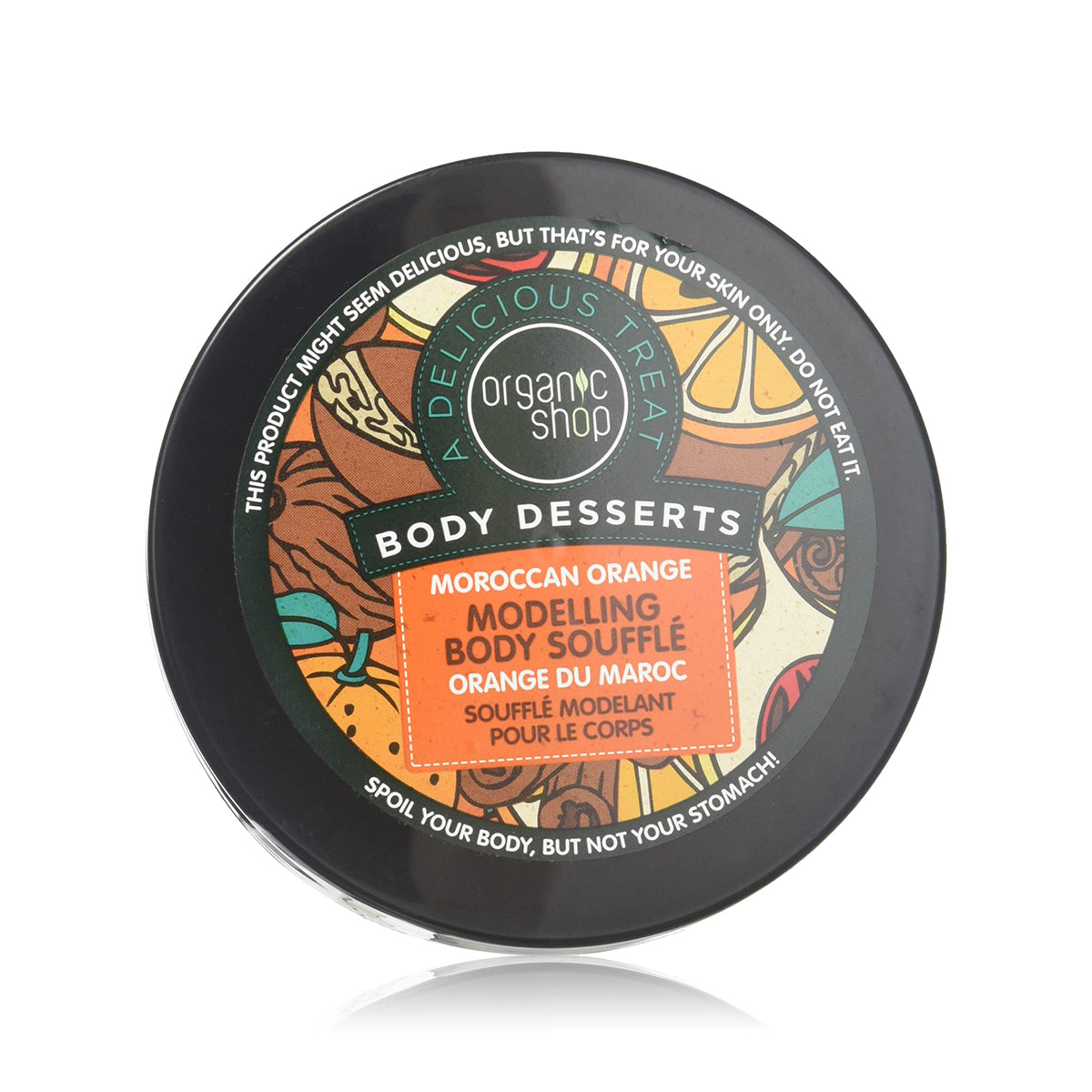 Organic Shop Body Desserts Moroccan Orange Modelling Body Soufflé, 450 ml - Beauty Burnt