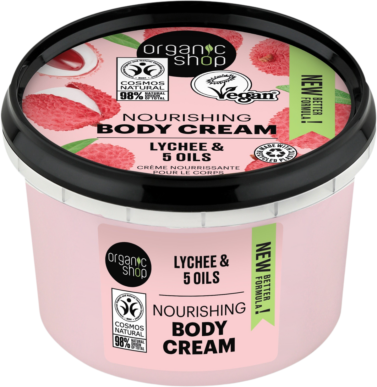 OS Nourishing Body Cream Lychee, 250 ml - Beauty Burnt