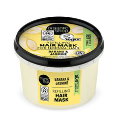 OS Refilling Hair Mask for Normal Hair Banana and Jasmine, 250 ml - Beauty Burnt