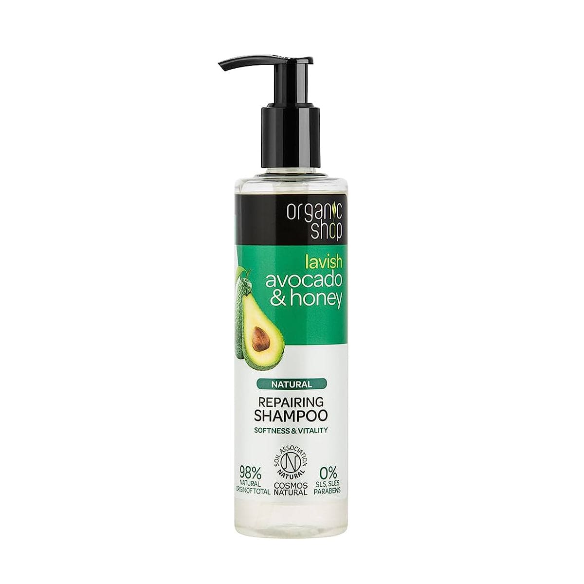 Organic Shop Avocado & Honey shampoo, 280 ml - Beauty Burnt