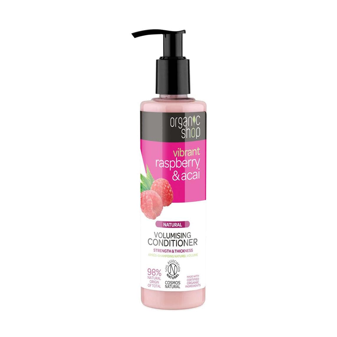 Organic Shop Raspberry & Acai conditioner, 280 ml - Beauty Burnt