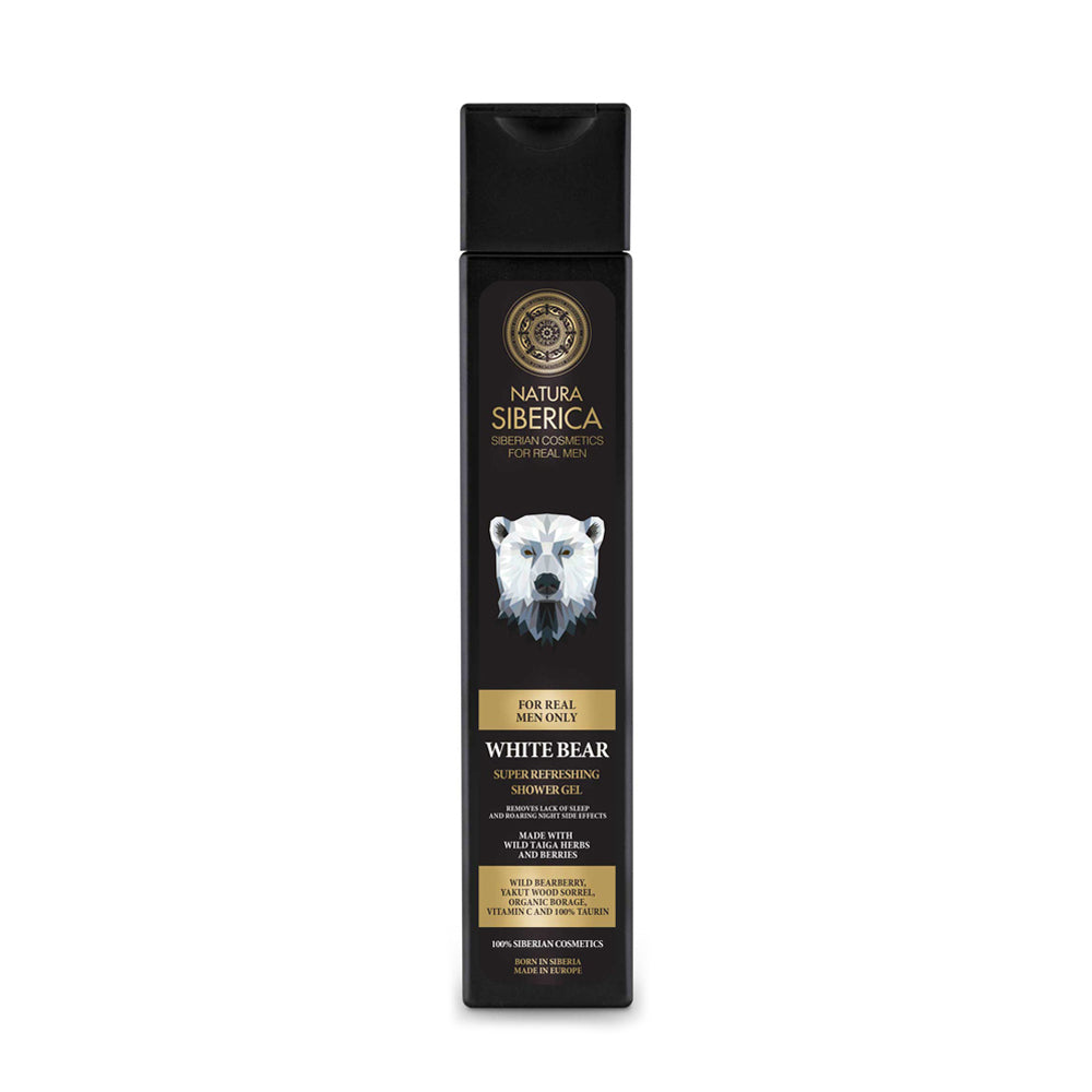 NS Men Super Refreshing Shower Gel White Bear, 250 ml - Beauty Burnt