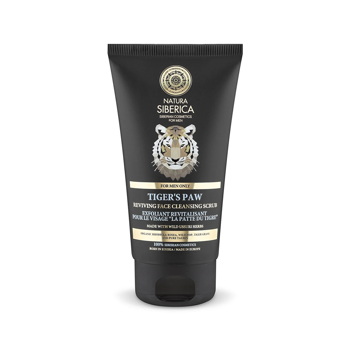 NS Men Reviving Face Cleansing Scrub Tiger’S Paw, 150 ml - Beauty Burnt