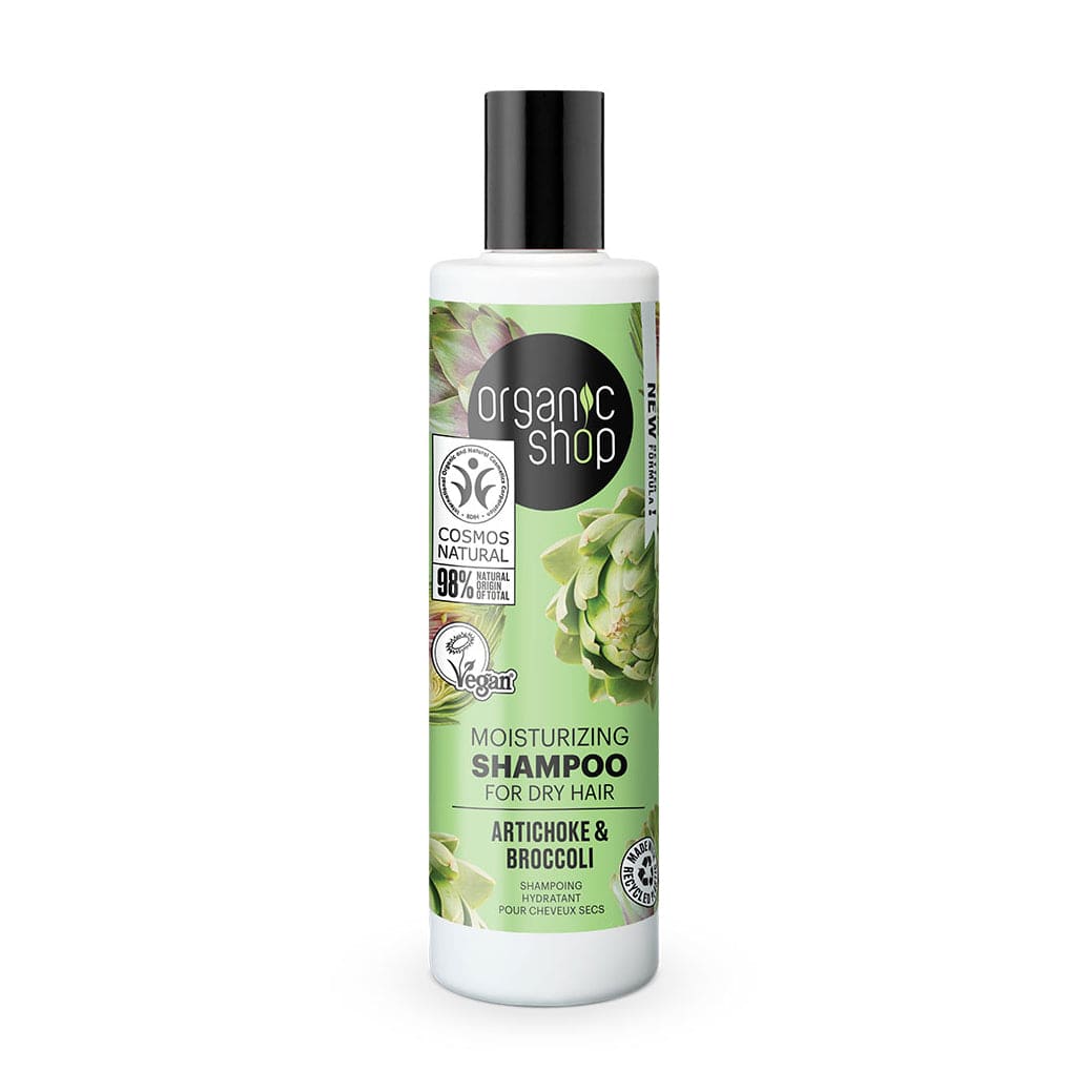 OS Moisturizing Shampoo for Dry Hair Artichoke and Broccoli, 280 ml - Beauty Burnt