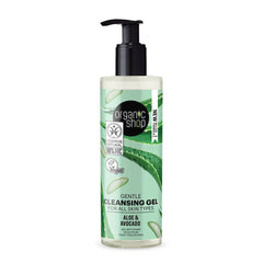 OS Gentle Cleansing Gel for all skin types Avocado and Aloe, 200 ml - Beauty Burnt