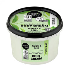 OS Antioxidant Body Cream Matcha and Basil, 250 ml - Beauty Burnt