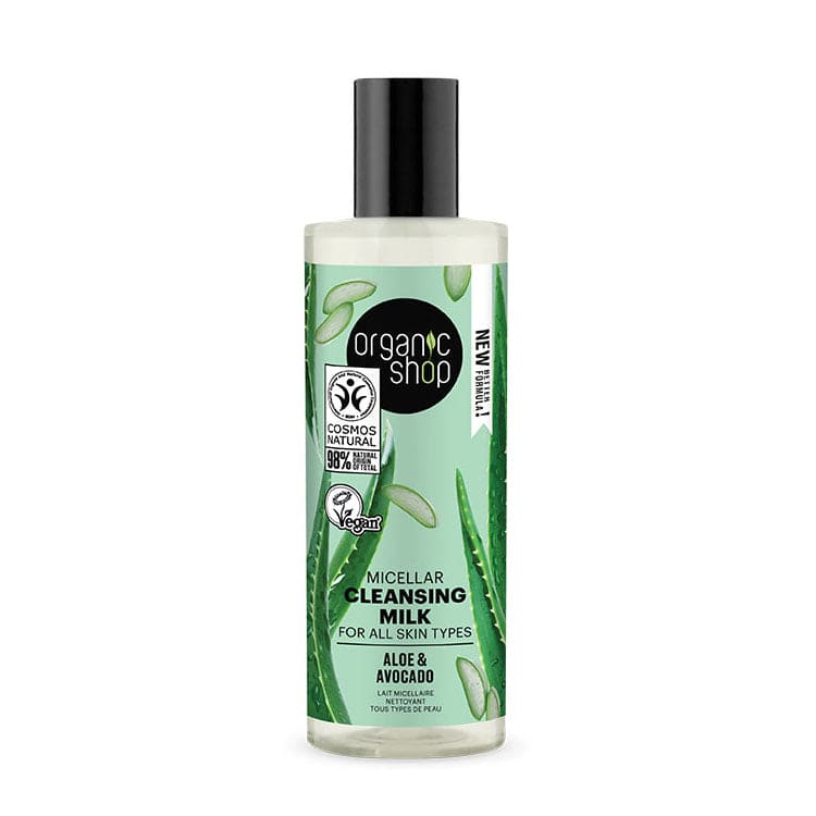 OS Micellar Cleansing Milk for all skin types Avocado and Aloe, 150 ml - Beauty Burnt