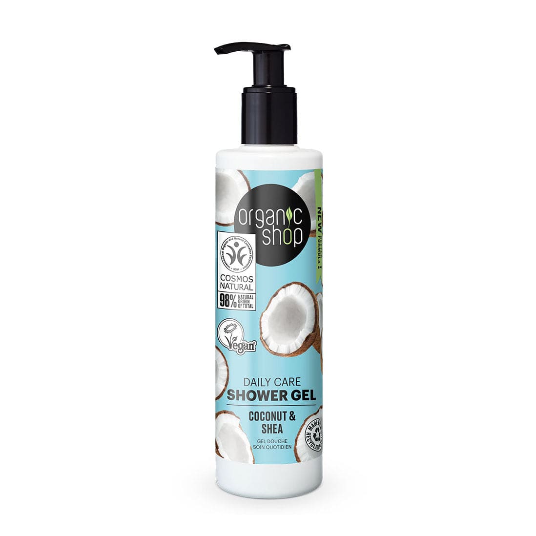 OS Daily Care Shower Gel Coconut and Shea, 280 ml - Beauty Burnt