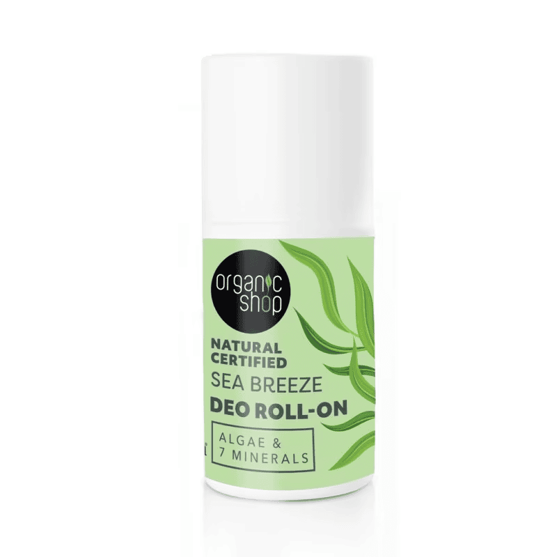 OS Natural Certified Sea Breeze Deo Roll-On. Algae & 7 Minerals, 50 ml - Beauty Burnt