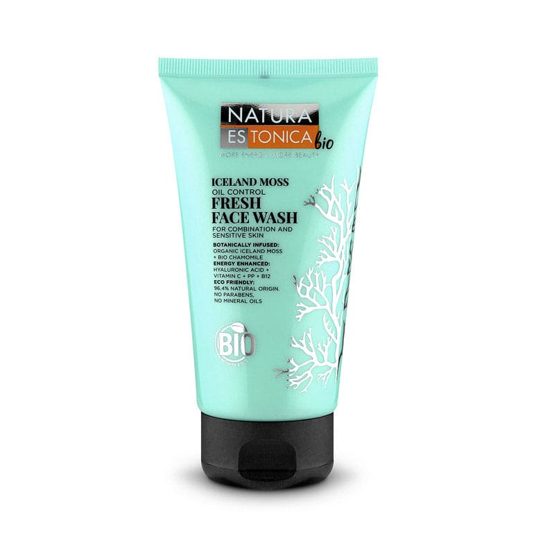 Natura Estonica Iceland Moss Fresh Face Wash, 150 ml - Beauty Burnt