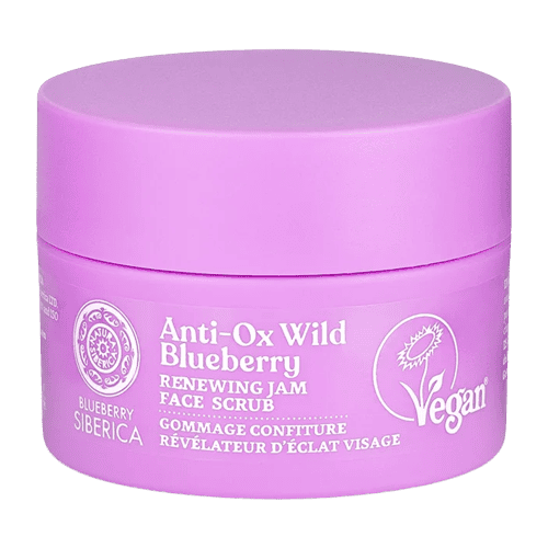 Anti-OX Wild Blueberry. Renewing jam face scrub, 50 ml - Beauty Burnt